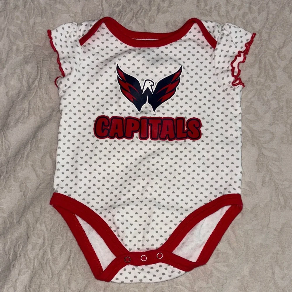 NHL Washington Capitals Infant Girl‎ Onesie